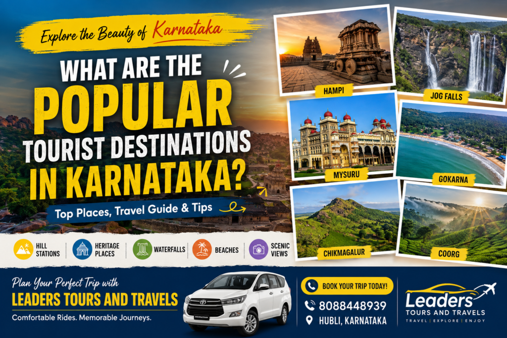 Popular Tourist Destinations in Karnataka