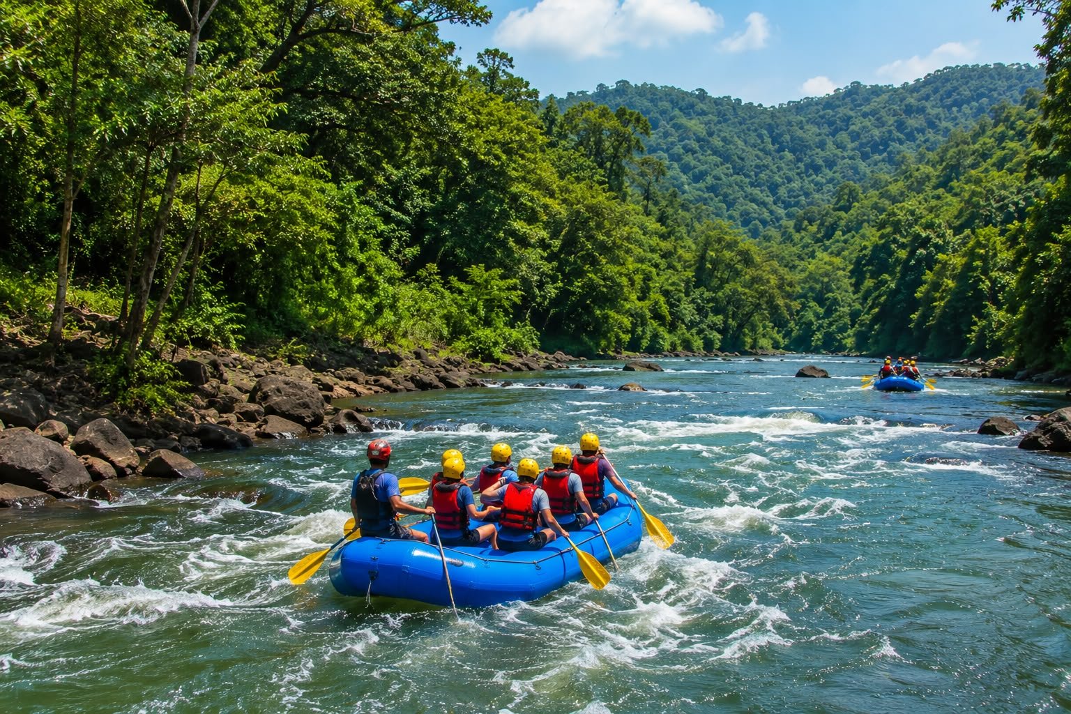 Dandeli river and forest tourism destination